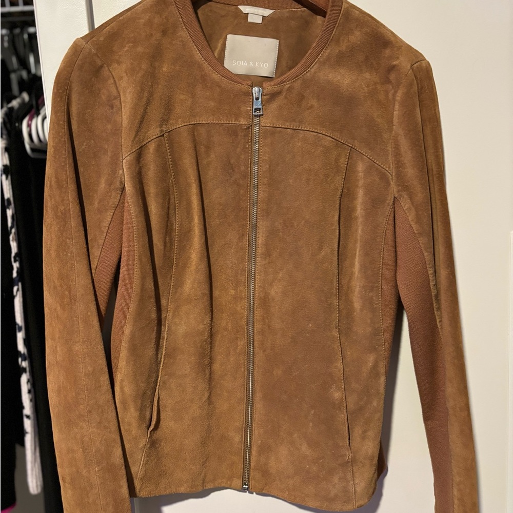 Soia & Kyo Genuine pig skin jacket